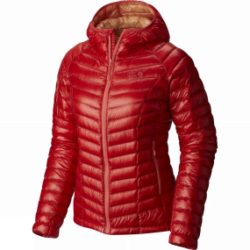 Mountain Hardwear Women's Ghost Whisperer Down Hooded Jacket Scarlet Red
